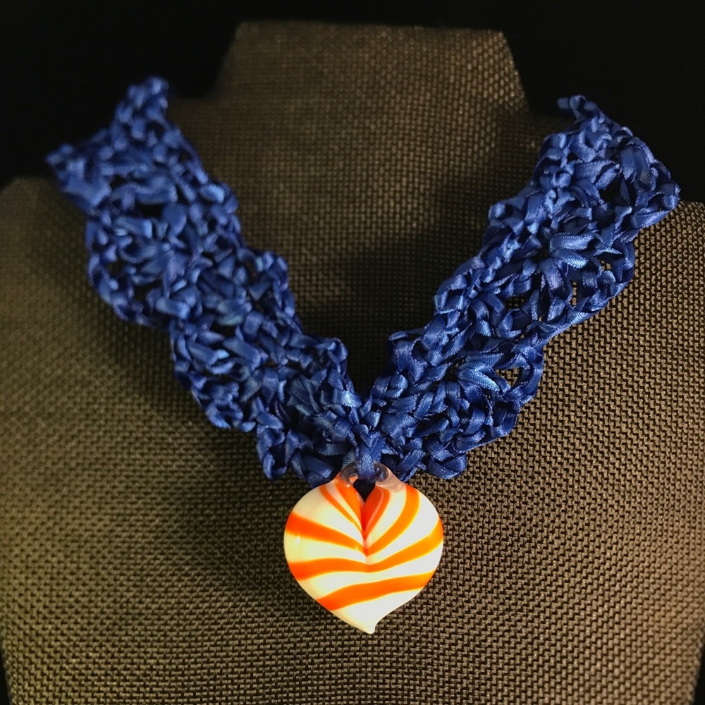 Murano Heart Choker